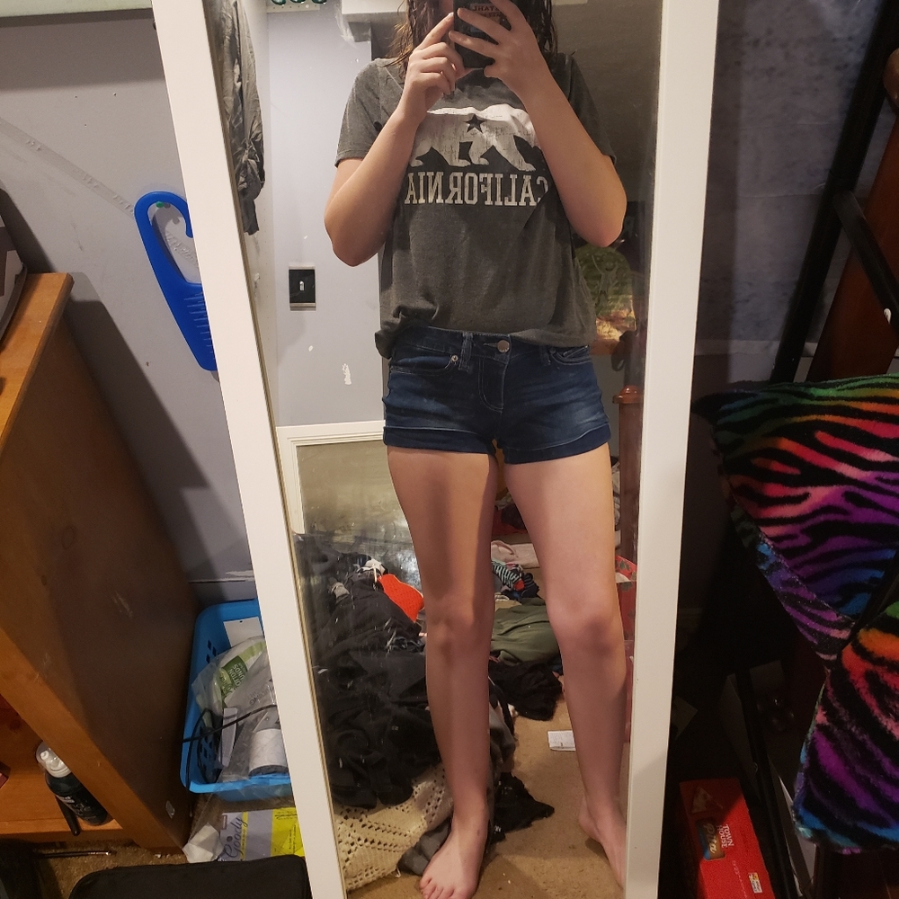Denim shorta